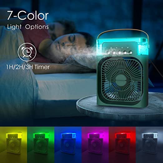 Extonic Air Cooler Fan (ET-C702) – Green Color
